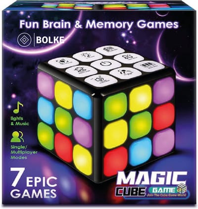 Bolke® - montessori speelgoed - rubiks cube - educatief speelgoed - breinbrekers - speed cube - interactief speelgoed - verschillende spelmodus!