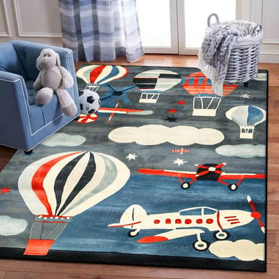 Tapis Animaux Dessin Animé Tapis Chambre Fille Tapis d'Éveil Bébé Tapis Salon Tapis Chambre Bébé Enfants Tapis Enfants Décoration Maison 60*90cm