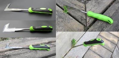 Roestvrijstalen voegenkrabber 33 cm – Ergonomische handgreep en duurzaam ontwerp voor effectief onkruid verwijderen