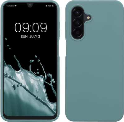 kwmobile telefoonhoesje geschikt voor Samsung Galaxy A26 5G - Hoesje met siliconen coating - Smartphone case in Arctische nacht