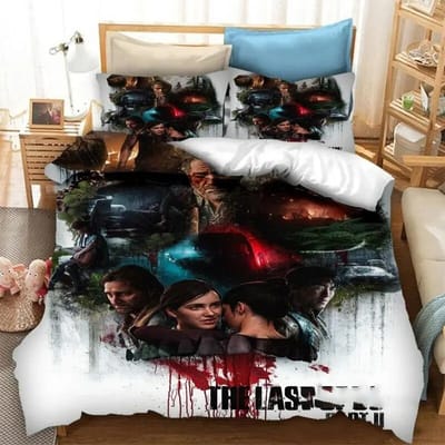 Game The Last of Us Part Beddengoedset Dekbedovertrek Slaapkamer Dekbedovertrekken Eenpersoons Tweepersoons Kingsize Dekbedovertrek Hometextiel 2/3 STUKS 135X200cm-2pcs