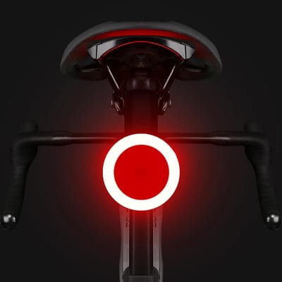Oplaadbare LED fietsachterlicht, waterdichte veiligheidslamp met 5 lichtmodi, helder waarschuwingslicht voor op de zitting, geschikt voor MTB en nachtelijk fietsen