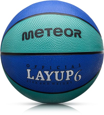 Meteor Layup 6 - Basketbal - voor het spelen van basketbal - Sportuitrusting - Blauw