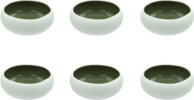 Medard de Noblat - Oslo Olive - Kleine Kom 12 cm - 6 delig - Stoneware