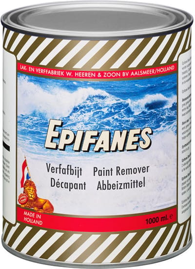 Epifanes Verfafbijt - 1 liter - voor hout en metaal - krachtige verfstripper