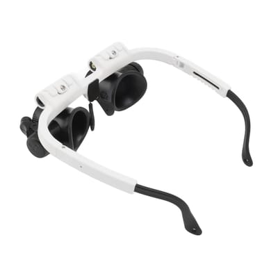 Dailygoods - Hoofdbandvergrootglas met Verstelbare Hoek en Diverse Vergrotende Factoren