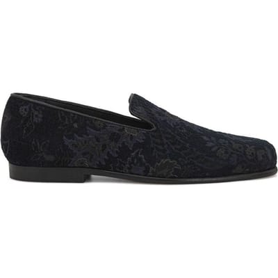 Mocassini met afdrukken bloemen Jacquard Etro