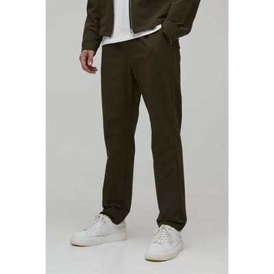 Tapered Technical Stretch Trouser | Khaki | Size XL