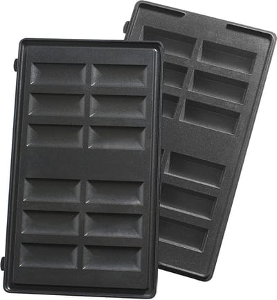 Tefal XA801312 - Plaat voor contactgrill - Mini Staafjes voor Snack Collection -