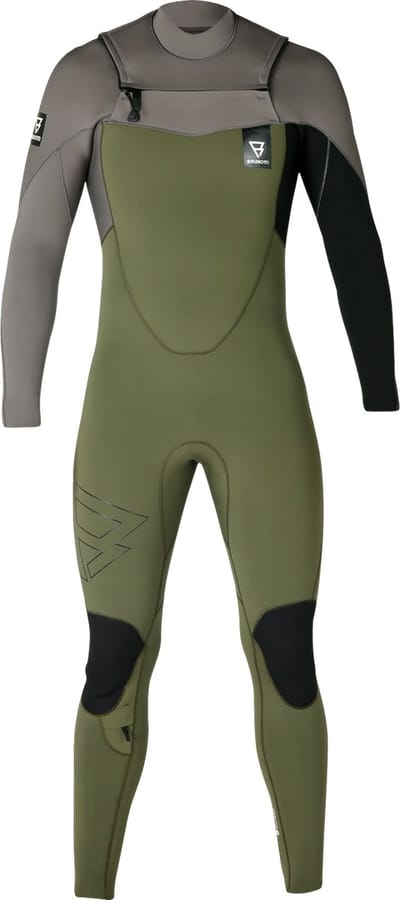 Brunotti - Radiance Wetsuit Heren - Fullsuit 4/3mm - Groen - XS