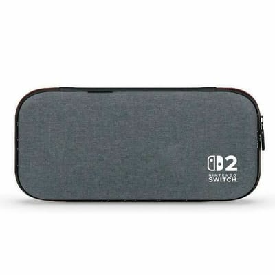 PowerA Slim Case for Nintendo Switch 2 - Dark Heather Grey