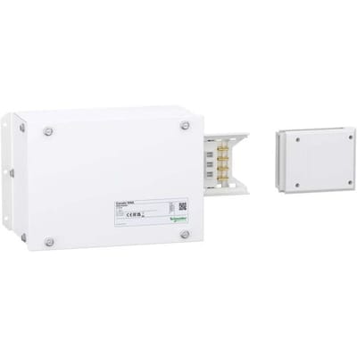 Schneider Electric KNA160AB4 KNA eindvoeding, 160A, links of rechts Voedingsbox Wit 1 stuk(s)