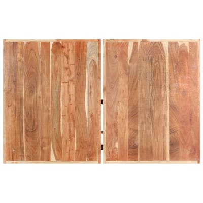 vidaXL - Salontafel - 142x90x42 - cm - massief - acaciahout