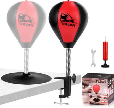 Desktop Punching Bag met Super Sterke Zuignap, Stressverlichting voor Kantoor en Thuis, Perfecte Cadeau voor Vrienden en Collega's