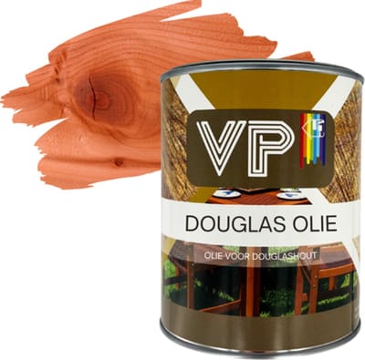 VP Platina Douglas olie 2,5 liter Teak Mengkleur