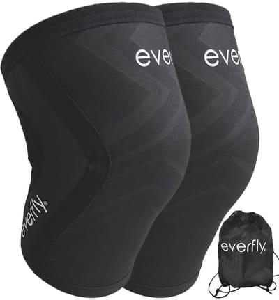 Kniebeschermers voor Crossfit en Gewichtheffen - 5 mm Neopreen, Ondersteuning en Stabiliteit voor Sporters