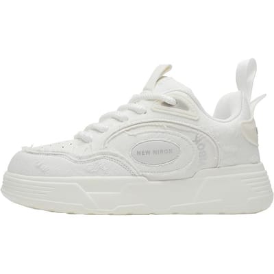 Herenschoenen Sneakers Heren tenis Luxe schoenen Heren vrijetijdsschoenen Trainer Race Ademende schoenen mode loafers loopschoenen voor heren 44 white
