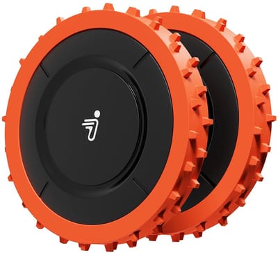 Dailygoods- Offroadwielen verbeterde hellingscapaciteit tot 35% - accessoires voor I105E/I108E - grotere slipweerstand - robotmaaier - robuust ontwerp - optimale grip - Robotmaaiers