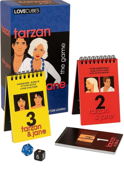 LoveCube Tarzan en Jane - Erotisch Spel - Voor hen en haar - Seks spel