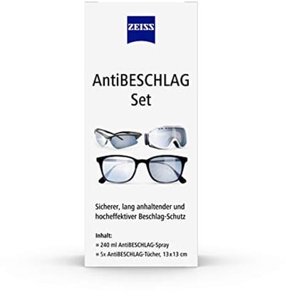 Anti-condensspray 240 ml met 5 anti-condensdoekjes voor langdurige bescherming tegen condensvorming
