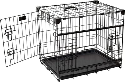 Topmast Hondenbench Excellence met Schuifdeur 61L × 46W × 53H CM - Stevige Draad