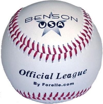 Benson Soft-T 11 inch zachte softball - White