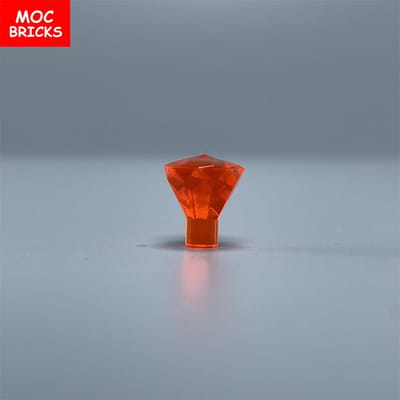 100 stukspartij MOC Stenen Rots 1x1 Juweel 24 Facetten Schat Diamant Edelsteen 28556 30153 Bouwstenen ZELF DOEN Speelgoed Voor Kindercadeaus