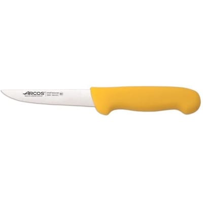 Couteau à désosser - ARCOS - Prof 294400 - Acier inoxydable Nitrum - Lame 13 cm - Mango ergonomique jaune