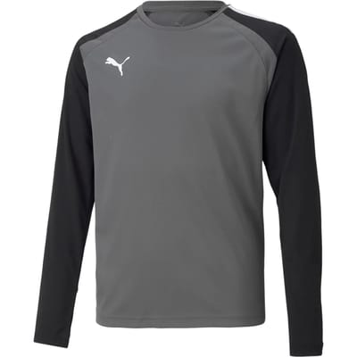 Puma Teampacer Keepershirt Lange Mouw Kinderen - Grijs / Zwart | Maat: 152