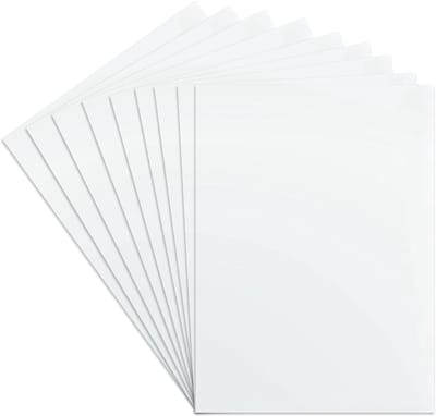 Kunststof Platen - Acrylglas Plaat - Knutselen Decoreren - Flexibel Duurzaam - A4 formaat 0.2mm - Transparant