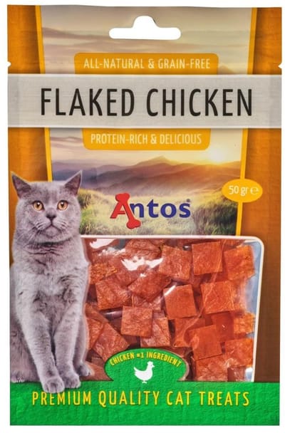 Cat Treats Flaked Kip 50 gr