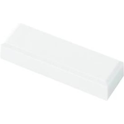 MAUL rechthoekmagneten, 53 x 18 x 10 mm, 20 stuks, wit