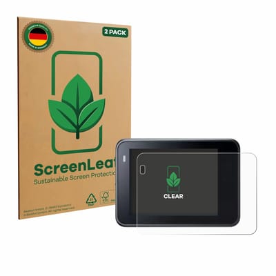 2 Stuks Screenprotector voor Akaso Brave 8 - Hoogwaardige Beschermfolie transparant