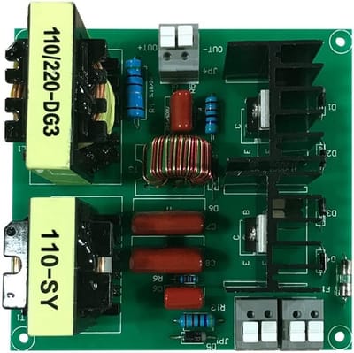 Ultrasone Reiniger - Printplaat Wasmachine - Precisie Reiniging - 180W Vermogen - 110V - Zilver