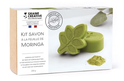 Graine Creative zeep maken set moringa - DIY zeep kit met mal.