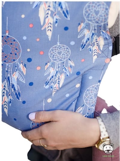 Luna Dream Draagzak Grow Up Dream Catcher Katoen Paars