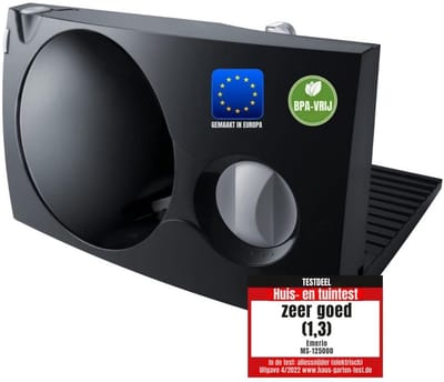 Zylo® Vleessnijmachine - Snijmachine Allessnijder -Vleessnijmachine Voor Thuis - Instelbaar 0-17mm - 33x20x25cm - Zwart