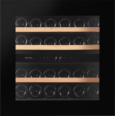Wine Klima D26-SV60-PUSH - Wijnklimaatkast - Inbouw - 2 Zones - 23 flessen