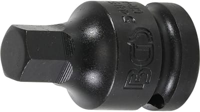 BGS Power bit inbus vierkantaandrijving 12,5 mm (1/2") inbus...