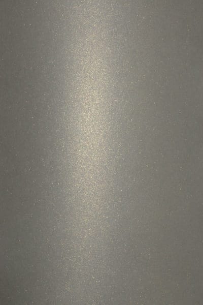 Netuno - grijs metallic papier - A4 - 21 x 29,7 cm - 20 vellen - 280 gram - Aster Metallic Grey Gold