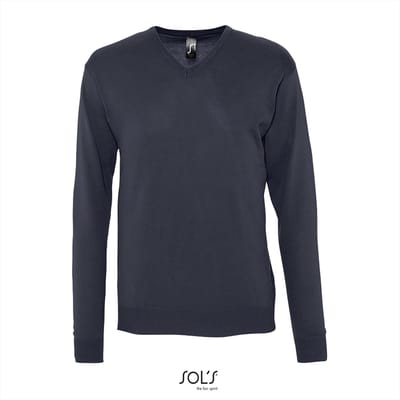 SOL'S Men´s V-Neck Sweater Galaxy L410 - Navy - 3XL