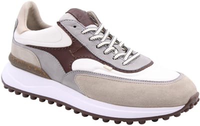 Floris Van Bommel Sfm-10207 Noppi Sneakers - Leer - Heren - Beige - Maat 46