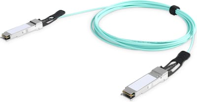 DIGITUS 40GBase-AOC direct attach cable - 5 m - Blauw - 5m