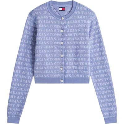 Tommy Jeans Tjw Aop Crop Crew Ca Trui - Fashion Wear - Vrouwen