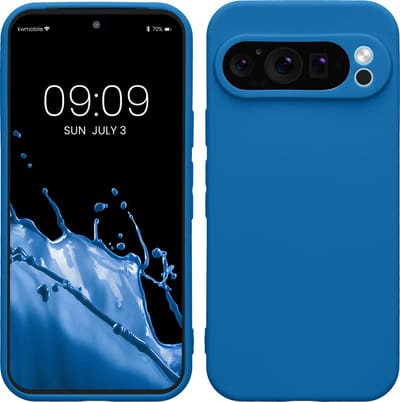 kwmobile telefoonhoesje geschikt voor Google Pixel 9 Pro - Hoesje voor smartphone - Precisie camera uitsnede - In rifblauw