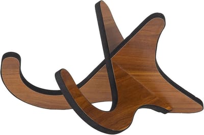 Houten Gitaarstandaard voor Ukulele - Afneembaar, Opvouwbaar en Draagbaar voor Muziekinstrumenten - Ideaal voor Thuis en Optredens