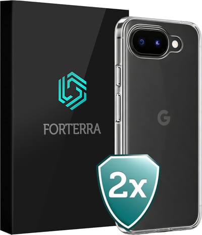 Hoesje 2 Stuks - Geschikt voor Google Pixel 10a - Sterk & Shockproof - Back Cover - Case Siliconen - Telefoon Hoes - Transparant