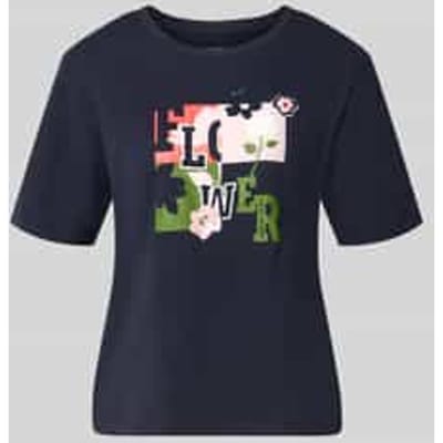 Regular fit t-shirt van puur katoen