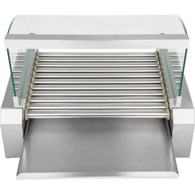 Royal Catering Hotdog Grill - 11 rollers - Roestvrij staal 10010483