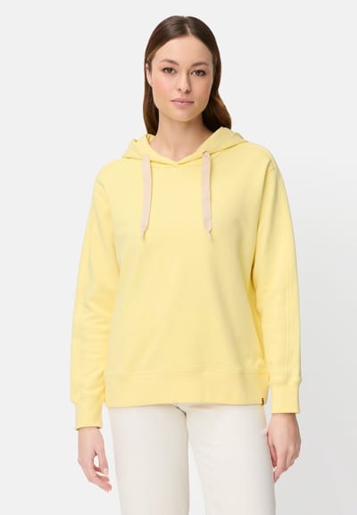 camel active Hoodie gemaakt van puur katoen - Maat - Citroengeelwomenswear-XS